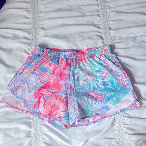 Super cute, XXS, never worn, Lily Pulitzer Luxletic shorts!